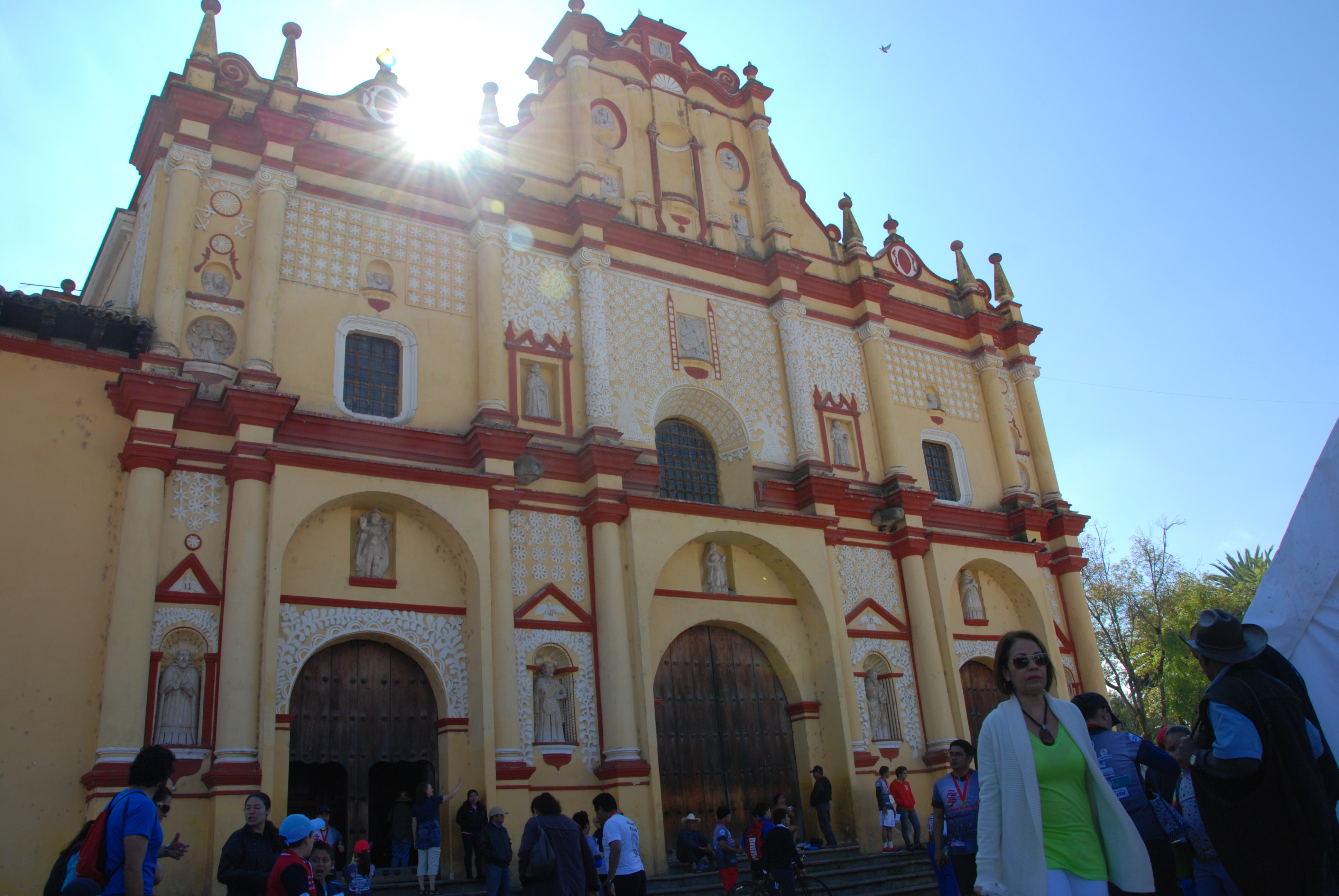 Die Kathedrale von San Cristobal de las Casas